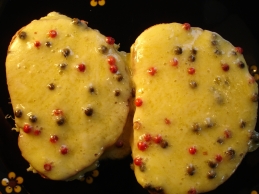 Getarnte Käseschnitten