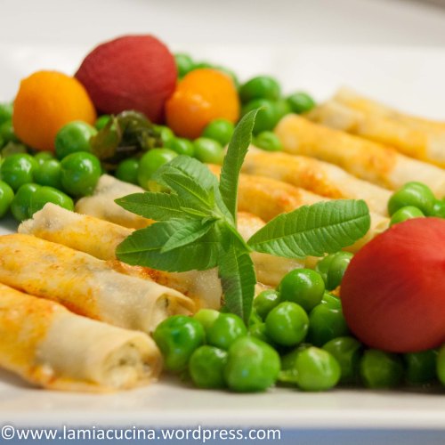 Zierliche Ziegen-Zitronelle-Canelloni