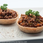 Pfeffrige Linsen-Tartelettes