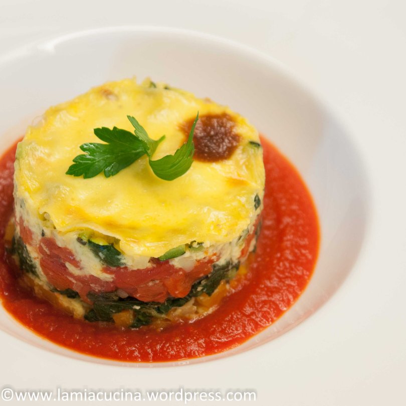 Gemüse-Lasagnette