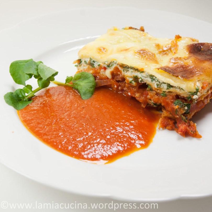 Tomaten-Lasagne
