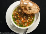 Linsensuppe mit Safran