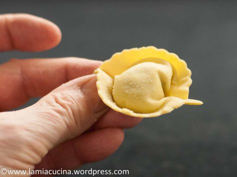 Fondue-Ravioli mit Trueffel