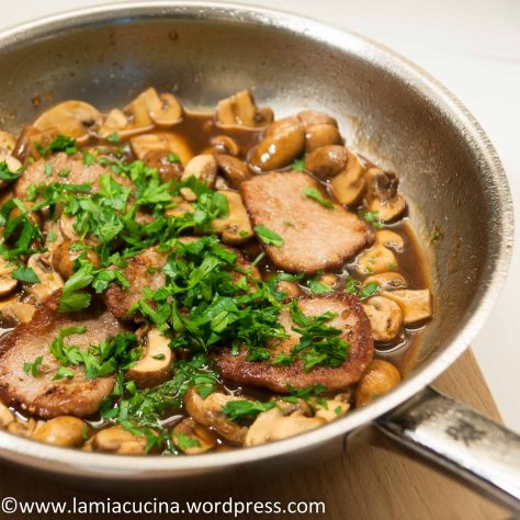  Scaloppine al Marsala e funghi