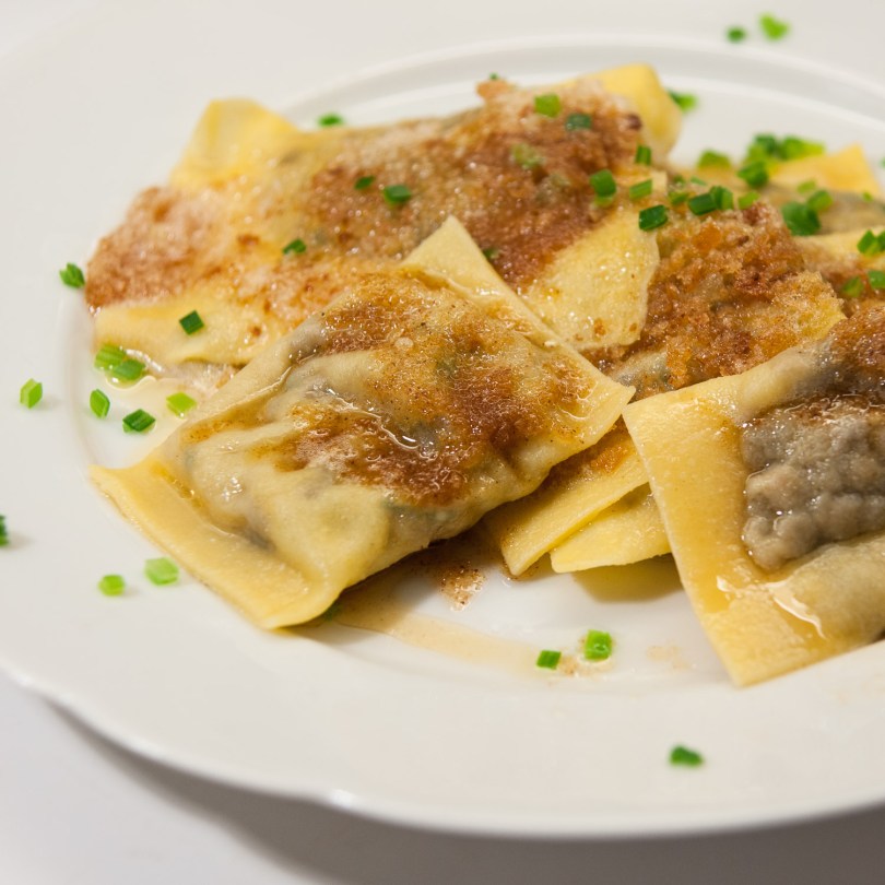 Linsen-Maultaschen