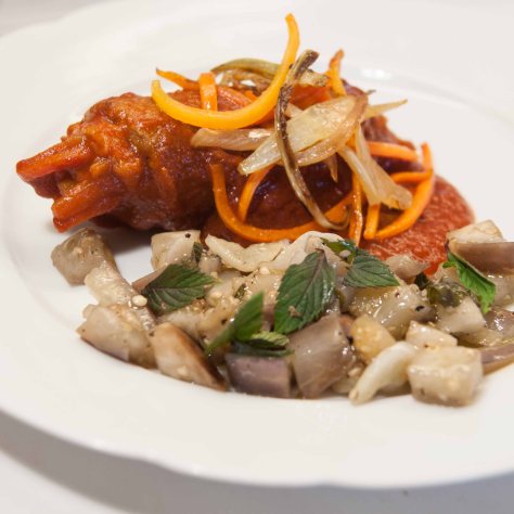 Involtini con il sugo