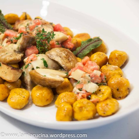 Kürbis-Gnocchi