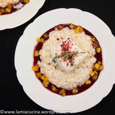 Kabeljau, Meerrettichrisotto, Randen