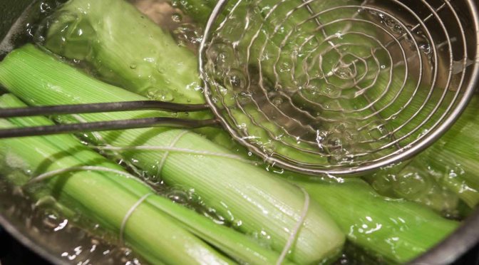 Lauch-Quitten-Terrinne