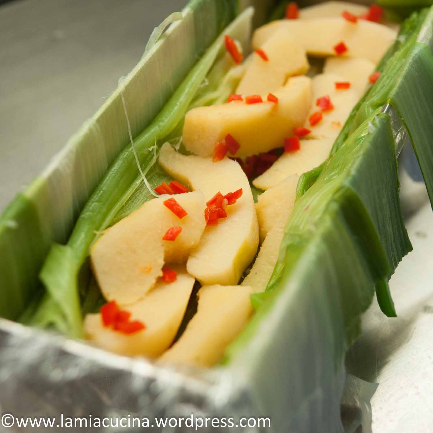 Lauch-Quitten-Terrinne