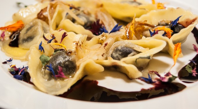 Raviuls da Trin, Ravioli mit Dörrbirnenfüllung