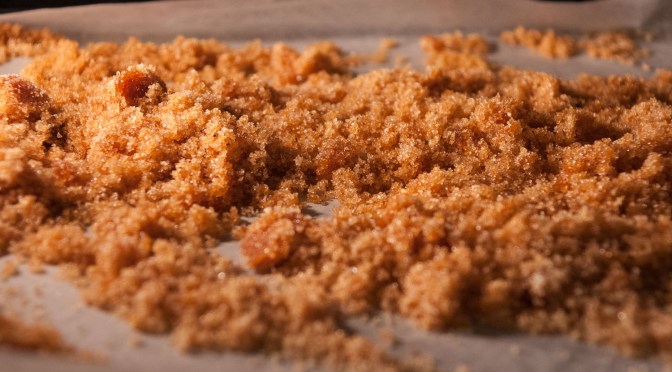 Rieselfähiger Karamellzucker