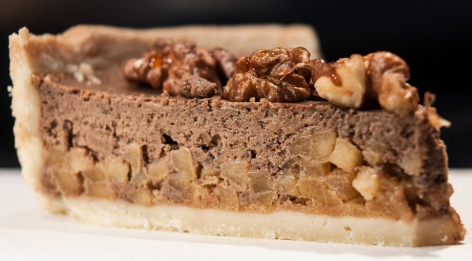 Tarte au Nillon de Noix et Pommes Caramélisées