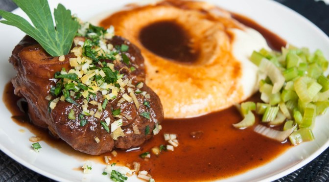 Kalbshaxe, Liebstöckel