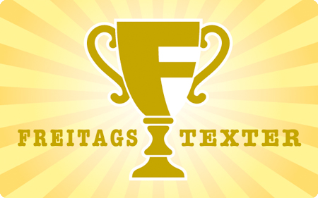 Freitagstexter: Siegerehrung Traumboot