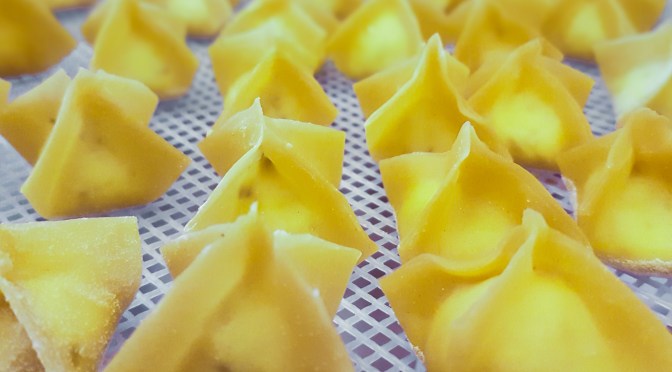 Ravioles de caillé à la sauge