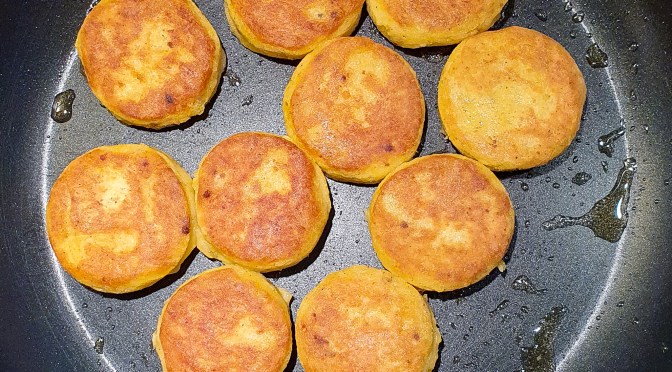 Polpette di patate mit Kampfgewürz