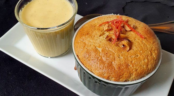 Soufflé di panettone  nach Massimo Bottura
