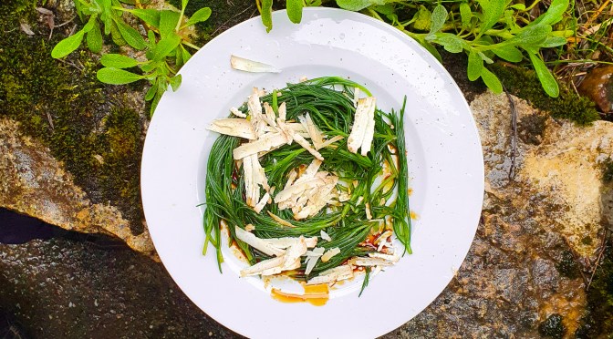 Die Belper Knolle im Mönchsbart. Ein schnelles Menu.