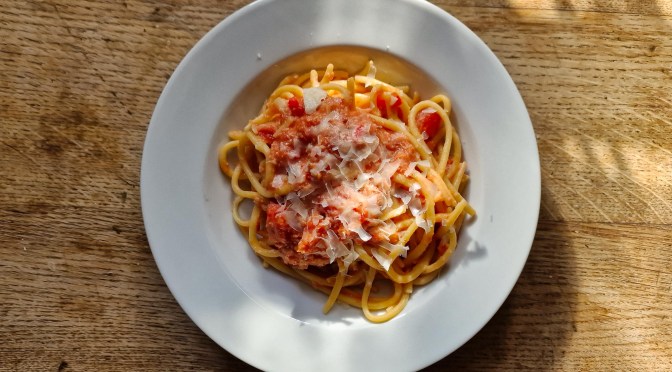 Pici all’aglione, kusstauglich